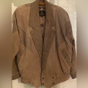VINTAGE - Byrnes & Baker Women’s Leather jacket c. 1988